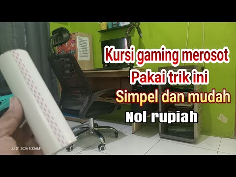 Cara Memperbaiki Kursi Kerja