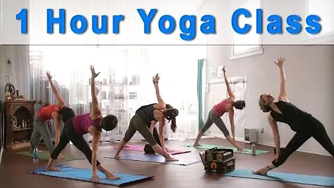 Bhakti yoga class yoga flow with Kumi Yogini ॐ