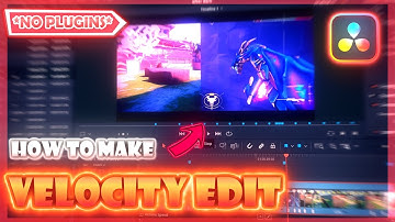 How to Make a *VELOCITY🔥* Valorant Edit on Davinci Resolve!!! (NO PLUGINS)