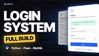 Python Flask Login System with MySQL, Built Step by Step Guide