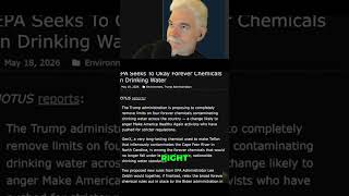 EPAs Forever Chemicals Proposal: Are You Being Poisoned for Profit?