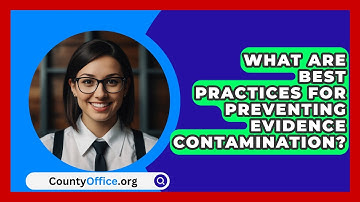 What Are Best Practices For Preventing Evidence Contamination? - CountyOffice.org