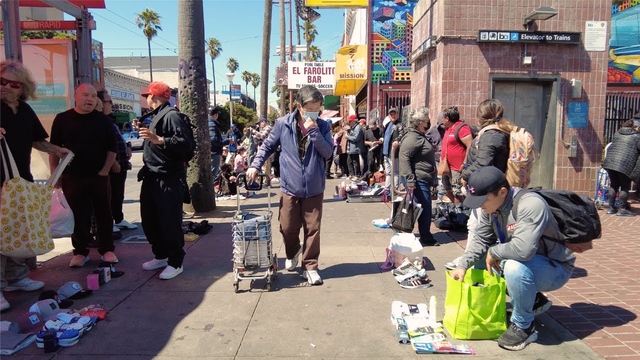 MISSION STREET, SAN FRANCISCO, CALIFORNIA, USA (August 1, 2024)