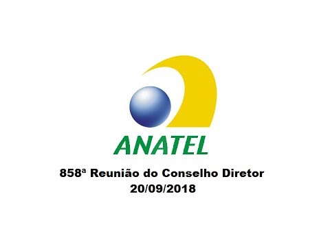 858ª Reunião do Conselho Diretor, de 20/09/2018