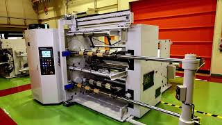 SDT 926 Semi Automatic Duplex Turret Slitter Rewinder (HAGIHARA INDUSTRIES)