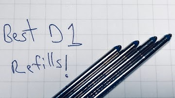 What is the Best D1 Pen Refill? Top Ink Choice for Multipens