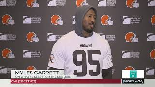 Browns DE Myles Garrett Gives His Thoughts on the Steelers - Sports4CLE, 11/19/24