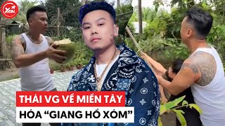 Thái VG đưa gia đình về miền Tây chơi, giao diện cứ ngỡ 