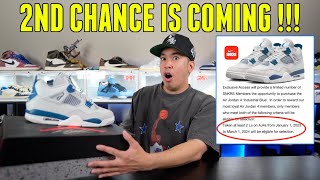 2ND CHANCE COMING !!! JORDAN 4 MILITARY BLUE ON SNKR APP EXCLUSIVE ACCESS