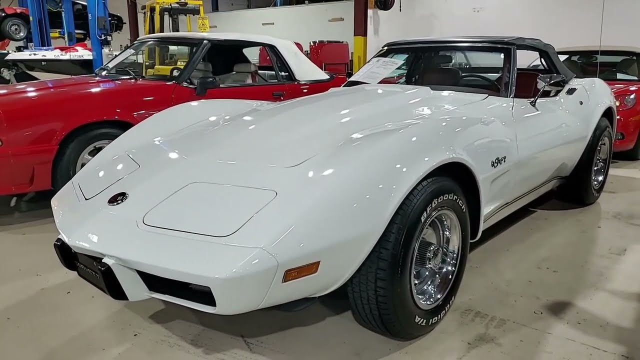 1975 Corvette Convertible - YouTube
