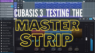 Cubasis 3 Mastering Strip