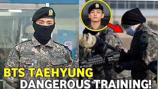 Bts Taehyung Military Schedule Today! Bts V Did This Dangerous And Difficult Training In The Camp