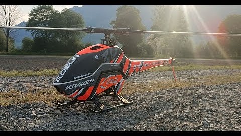 LOW altitude LOW RPM flight with the OG Kraken700