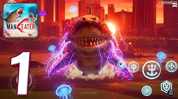 Maneater Mobile - Gameplay Walkthrough Part 1 - Intro & Tutorial (iOS, Android)
