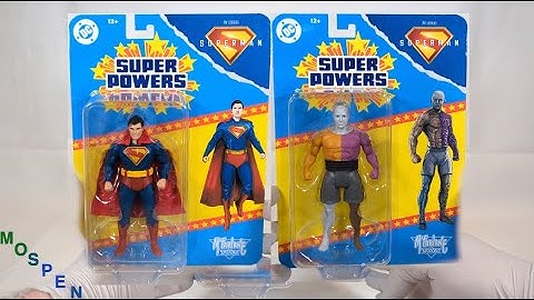 (ASMR) McFarlane Toys/DC Direct: Super Powers: Superman & Metamorpho (2025 Film) Unboxing!