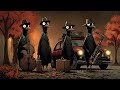 Penguins Journey Through the Autumn Glow – Jazz for Steady Work & Inspiration