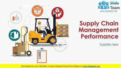 Supply Chain Management Performance PowerPoint Presentation Slides