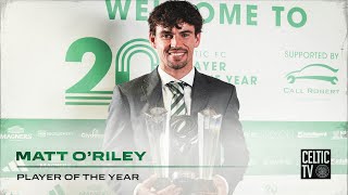 2024 Celtic Player of the Year Awards | Matt O'Riley wins Player of the Year!