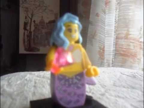 Обзор минифигурки лего. Русалочка. - YouTube