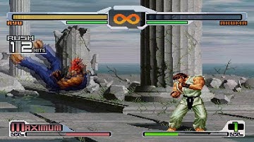 SNK VS. CAPCOM SVC CHAOS Mr karate vs Balrog