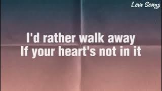 Westlife | If Your Heart's Not in It~ lyrics