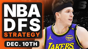 NBA DFS Strategy Wednesday 12/10/25 | DraftKings & FanDuel NBA Lineup Picks