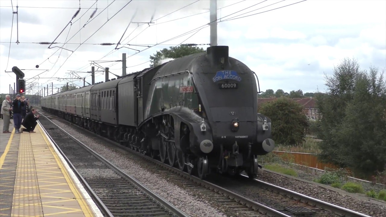 LNER A4 60009 'Union Of South Africa' - 'The Talisman' - 15/09/2018 - YouTube