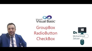 Learn Visual Basic #4 GroupBox- RadioButton- CheckBox