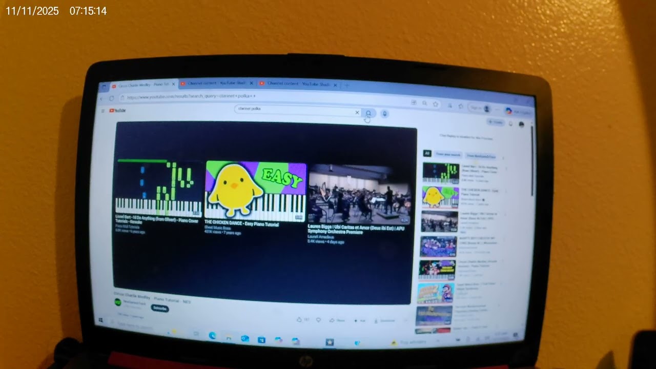 vlog7 2025 circus charlie and clarinet polka