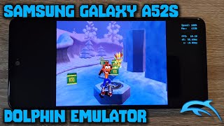 Galaxy A52s / SD 778G - Crash Bandicoot TWOC / Crash Nitro Kart / Mario Kart DD - Dolphin - Test