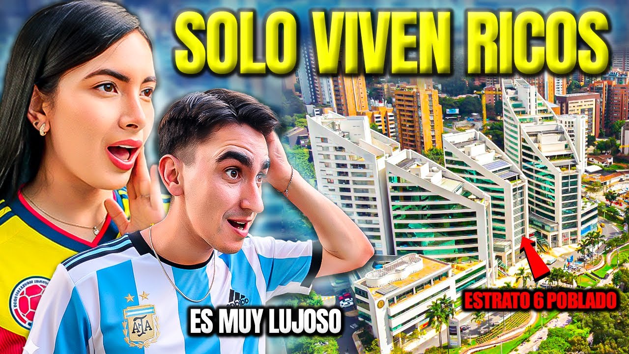 ARGENTINO REACCIONA A BARRIOS DE LOS RICOS DE MEDELLÍN - VLOG 21