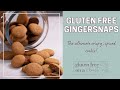 Gluten Free Gingersnaps