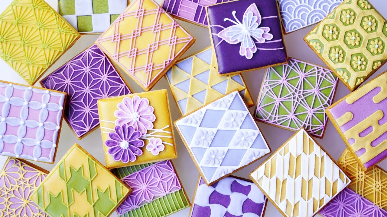 20 Ideas for Square Japanese Style Cookies | Satisfying Cookie