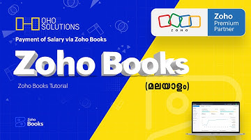 Payment of Salary via Zoho Books | Zoho Books Tutorial | Zoho Malayalam | Zoho