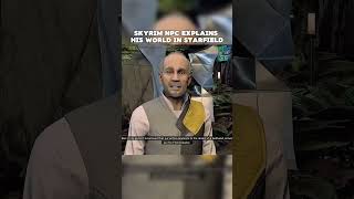 Skyrim NPC explains Skyrim lore in Starfield