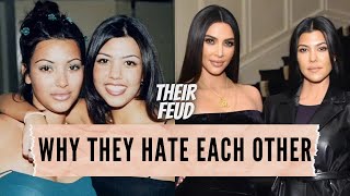 A Deep Dive Into Kim \& Kourtney Kardashian's CRAZY FEUD