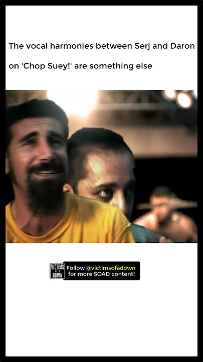 Chop Suey! isolated vocals by Serj Tankian and Daron Malakian of System of a Down