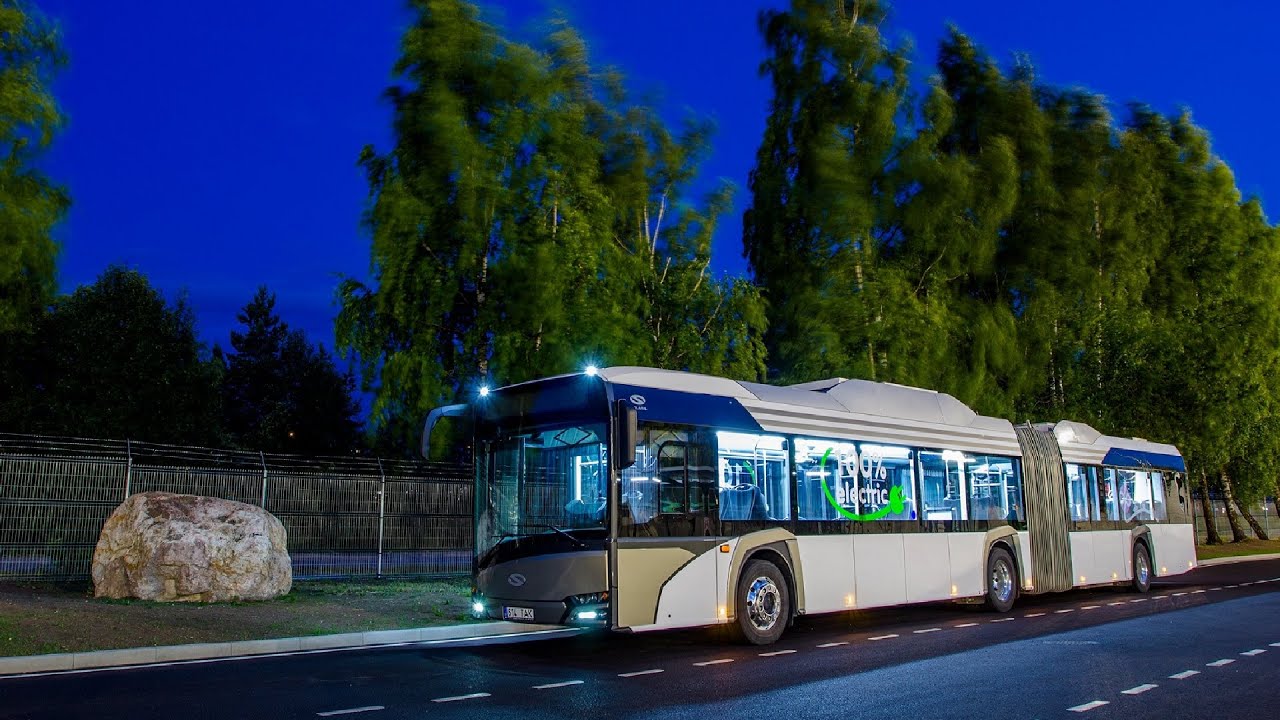 🇪🇪 Solaris Urbino 18 electric bus in Tallinn