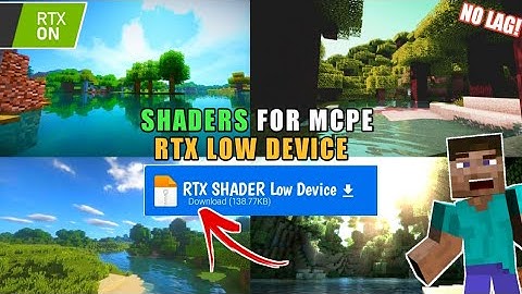 Top 1 Shaders for 1GB RAM 1.18  Minecraft Mobile RTX Graphics | Top 1 Shaders Minecraft Pe