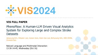 PhenoFlow: A Human-LLM Driven Visual Analytics System for Exploring Large and Complex Stroke Datase
