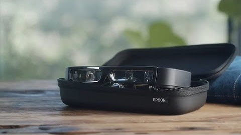 Techno Smart City - Epson Moverio BT-30C Smart Glasses