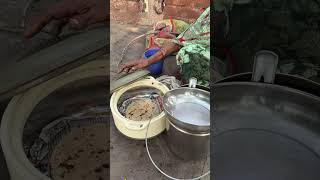 80 year old Amma selling simple street food in Agra trending streetfoodindia gharkakhana agra
