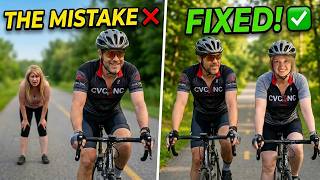 Never Make This Mistake Riding With Your Wife! 🚴#cycling #cyclingmotivation #femaleempowerment #bike