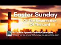 Easter sunday  930 am mass march 31  2024