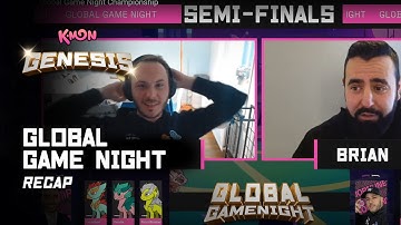Global Game Night RECAP | RECAP - KMON