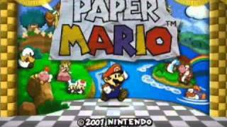 Paper Mario Music - Toad Town Extended