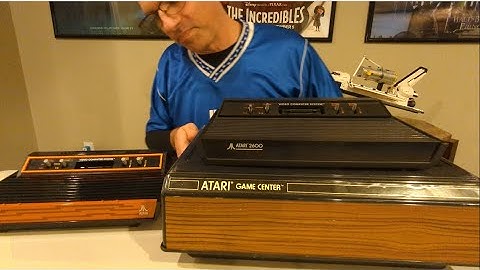 LEGO Atari 2600 compared to real Atari 2600