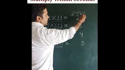Multiplication Shorts# Maths Shorts#Multiplication with 1