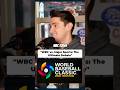 Grumpy Old Man Raves About WBC &amp; Baseball's Future! #shorts