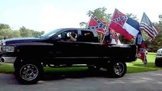 Confederate Flag Demonstrators Terrorize Girls Birthday Party